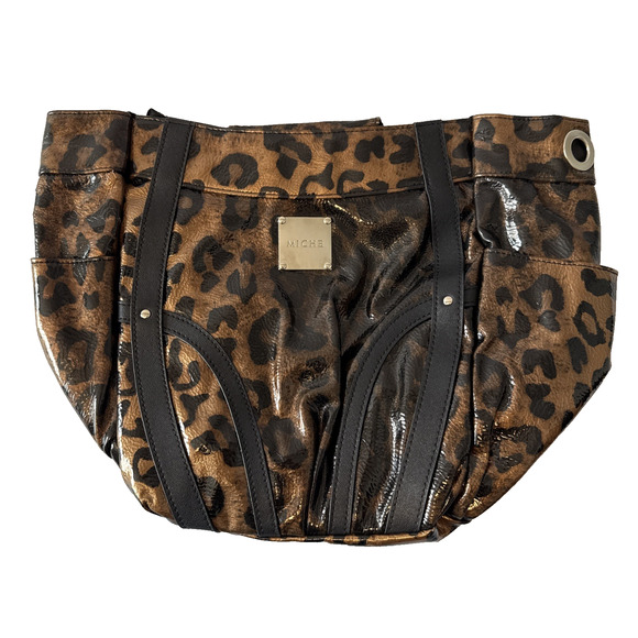 Miche Demi Lisa Magnetic Purse Cover Leopard Print Western Chic Boho - Picture 1 of 7